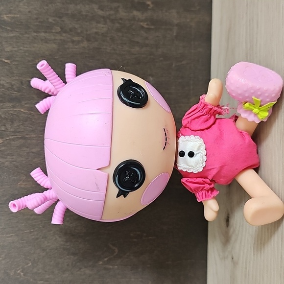 2012 Lalaloopsy Littles Silly Hair Doll Trinket Sparkles - Picture 3 of 10